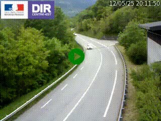 <h2>Caméra trafic sur la N90 à Bourg-Saint-Maurice, en provenance d'Aoste et en direction d'Albertville</h2>