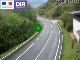 <h2>Caméra trafic sur la N90 à Bourg-Saint-Maurice, en provenance d'Aoste et en direction d'Albertville</h2>