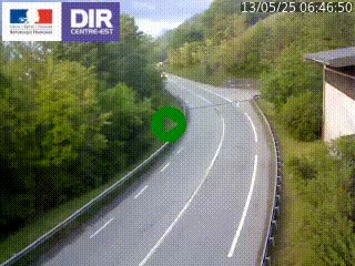 <h2>Caméra trafic sur la N90 à Bourg-Saint-Maurice, en provenance d'Aoste et en direction d'Albertville</h2>