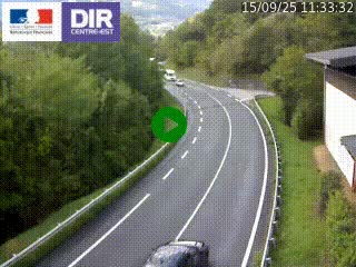 <h2>Caméra trafic sur la N90 à Bourg-Saint-Maurice, en provenance d'Aoste et en direction d'Albertville</h2>