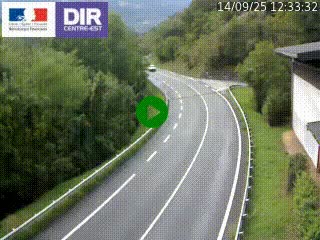 <h2>Caméra trafic sur la N90 à Bourg-Saint-Maurice, en provenance d'Aoste et en direction d'Albertville</h2>