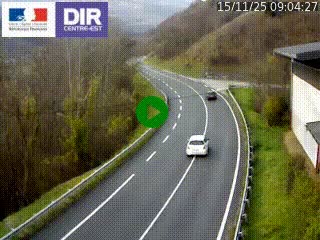 <h2>Caméra trafic sur la N90 à Bourg-Saint-Maurice, en provenance d'Aoste et en direction d'Albertville</h2>