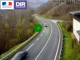 <h2>Caméra trafic sur la N90 à Bourg-Saint-Maurice, en provenance d'Aoste et en direction d'Albertville</h2>