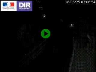 Caméra trafic sur la N90 à Bourg-Saint-Maurice, en provenance d'Aoste et en direction d'Albertville