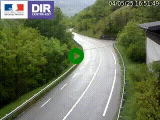 Caméra trafic sur la N90 à Bourg-Saint-Maurice, en provenance d'Aoste et en direction d'Albertville