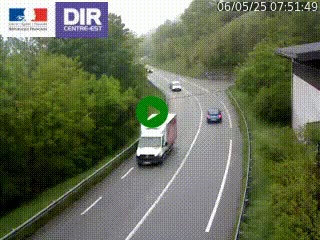 Caméra trafic sur la N90 à Bourg-Saint-Maurice, en provenance d'Aoste et en direction d'Albertville