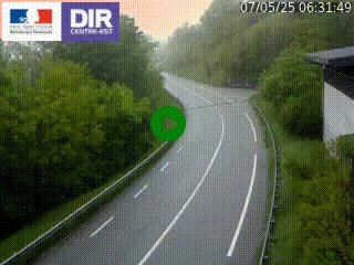 Caméra trafic sur la N90 à Bourg-Saint-Maurice, en provenance d'Aoste et en direction d'Albertville