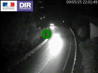 Caméra trafic sur la N90 à Bourg-Saint-Maurice, en provenance d'Aoste et en direction d'Albertville