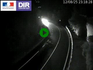 Caméra trafic sur la N90 à Bourg-Saint-Maurice, en provenance d'Aoste et en direction d'Albertville