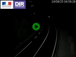 Caméra trafic sur la N90 à Bourg-Saint-Maurice, en provenance d'Aoste et en direction d'Albertville