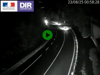 Caméra trafic sur la N90 à Bourg-Saint-Maurice, en provenance d'Aoste et en direction d'Albertville