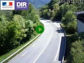 <h2>Caméra trafic sur la N90 à Bourg-Saint-Maurice, en provenance d'Aoste et en direction d'Albertville</h2>