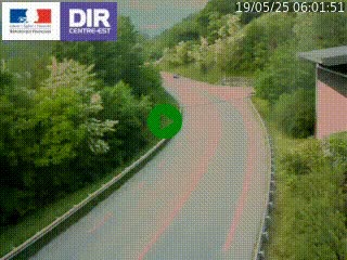 <h2>Caméra trafic sur la N90 à Bourg-Saint-Maurice, en provenance d'Aoste et en direction d'Albertville</h2>