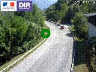 <h2>Caméra trafic sur la N90 à Bourg-Saint-Maurice, en provenance d'Aoste et en direction d'Albertville</h2>