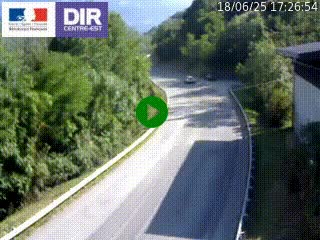 <h2>Caméra trafic sur la N90 à Bourg-Saint-Maurice, en provenance d'Aoste et en direction d'Albertville</h2>