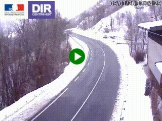 <h2>Caméra trafic sur la N90 à Bourg-Saint-Maurice, en provenance d'Aoste et en direction d'Albertville</h2>