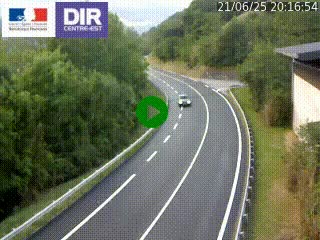 Caméra trafic sur la N90 à Bourg-Saint-Maurice, en provenance d'Aoste et en direction d'Albertville