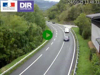 <h2>Caméra trafic sur la N90 à Bourg-Saint-Maurice, en provenance d'Aoste et en direction d'Albertville</h2>