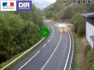<h2>Caméra trafic sur la N90 à Bourg-Saint-Maurice, en provenance d'Aoste et en direction d'Albertville</h2>