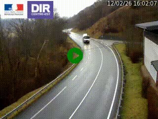 <h2>Caméra trafic sur la N90 à Bourg-Saint-Maurice, en provenance d'Aoste et en direction d'Albertville</h2>