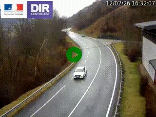Caméra trafic sur la N90 à Bourg-Saint-Maurice, en provenance d'Aoste et en direction d'Albertville