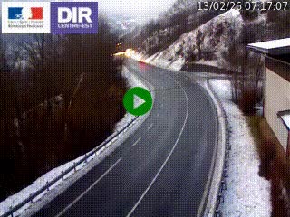 <h2>Caméra trafic sur la N90 à Bourg-Saint-Maurice, en provenance d'Aoste et en direction d'Albertville</h2>