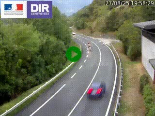 <h2>Caméra trafic sur la N90 à Bourg-Saint-Maurice, en provenance d'Aoste et en direction d'Albertville</h2>