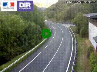 <h2>Caméra trafic sur la N90 à Bourg-Saint-Maurice, en provenance d'Aoste et en direction d'Albertville</h2>