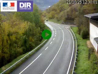 <h2>Caméra trafic sur la N90 à Bourg-Saint-Maurice, en provenance d'Aoste et en direction d'Albertville</h2>
