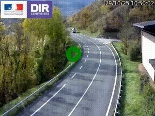 <h2>Caméra trafic sur la N90 à Bourg-Saint-Maurice, en provenance d'Aoste et en direction d'Albertville</h2>