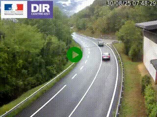 <h2>Caméra trafic sur la N90 à Bourg-Saint-Maurice, en provenance d'Aoste et en direction d'Albertville</h2>
