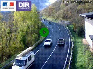 <h2>Caméra trafic sur la N90 à Bourg-Saint-Maurice, en provenance d'Aoste et en direction d'Albertville</h2>