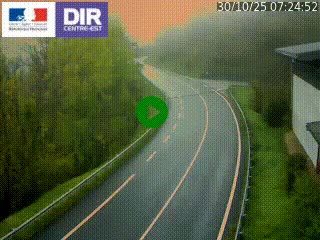 <h2>Caméra trafic sur la N90 à Bourg-Saint-Maurice, en provenance d'Aoste et en direction d'Albertville</h2>