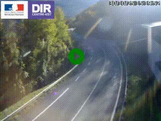 <h2>Caméra trafic sur la N90 à Bourg-Saint-Maurice, en provenance d'Aoste et en direction d'Albertville</h2>