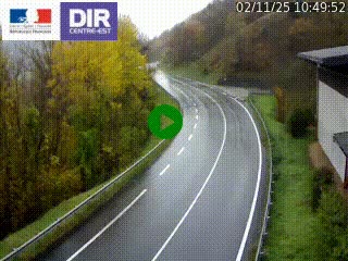 <h2>Caméra trafic sur la N90 à Bourg-Saint-Maurice, en provenance d'Aoste et en direction d'Albertville</h2>