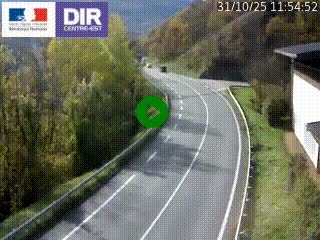 <h2>Caméra trafic sur la N90 à Bourg-Saint-Maurice, en provenance d'Aoste et en direction d'Albertville</h2>