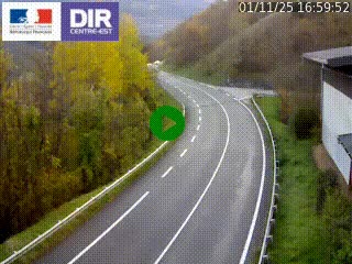 <h2>Caméra trafic sur la N90 à Bourg-Saint-Maurice, en provenance d'Aoste et en direction d'Albertville</h2>