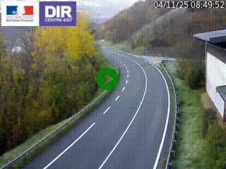<h2>Caméra trafic sur la N90 à Bourg-Saint-Maurice, en provenance d'Aoste et en direction d'Albertville</h2>