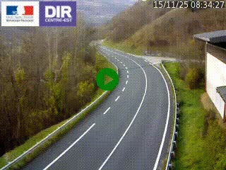 <h2>Caméra trafic sur la N90 à Bourg-Saint-Maurice, en provenance d'Aoste et en direction d'Albertville</h2>