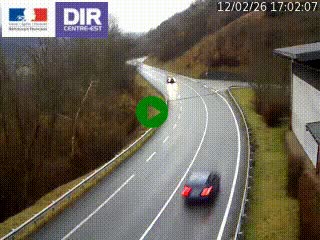 <h2>Caméra trafic sur la N90 à Bourg-Saint-Maurice, en provenance d'Aoste et en direction d'Albertville</h2>