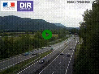 <h2>Caméra trafic à Meylan sur la Rocade-Sud de Grenoble en direction d'Aix-en-Provence</h2>