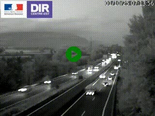 <h2>Caméra trafic à Meylan sur la Rocade-Sud de Grenoble en direction d'Aix-en-Provence</h2>