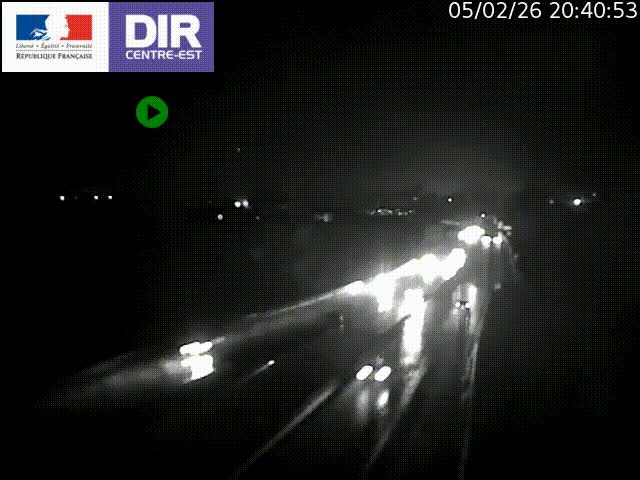 <h2>Caméra trafic à Meylan sur la Rocade-Sud de Grenoble en direction d'Aix-en-Provence</h2>