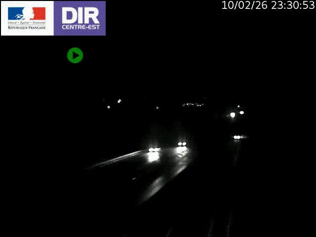 <h2>Caméra trafic à Meylan sur la Rocade-Sud de Grenoble en direction d'Aix-en-Provence</h2>