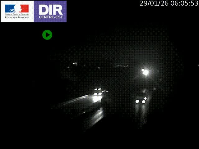 <h2>Caméra trafic à Meylan sur la Rocade-Sud de Grenoble en direction d'Aix-en-Provence</h2>