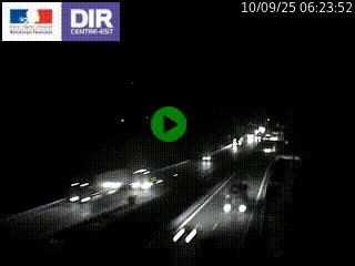 <h2>Caméra trafic à Meylan sur la Rocade-Sud de Grenoble en direction d'Aix-en-Provence</h2>