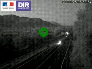 <h2>Caméra trafic à Meylan sur la Rocade-Sud de Grenoble en direction d'Aix-en-Provence</h2>