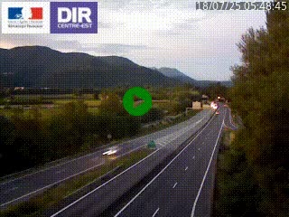 <h2>Caméra trafic à Meylan sur la Rocade-Sud de Grenoble en direction d'Aix-en-Provence</h2>