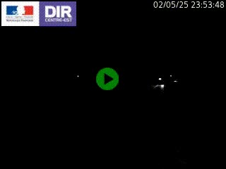 Caméra trafic à Meylan sur la Rocade-Sud de Grenoble en direction d'Aix-en-Provence