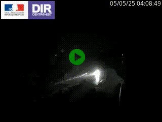 Caméra trafic à Meylan sur la Rocade-Sud de Grenoble en direction d'Aix-en-Provence